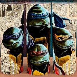 Teenage Mutant Ninja Turtle Movie Cup Mug Tumbler